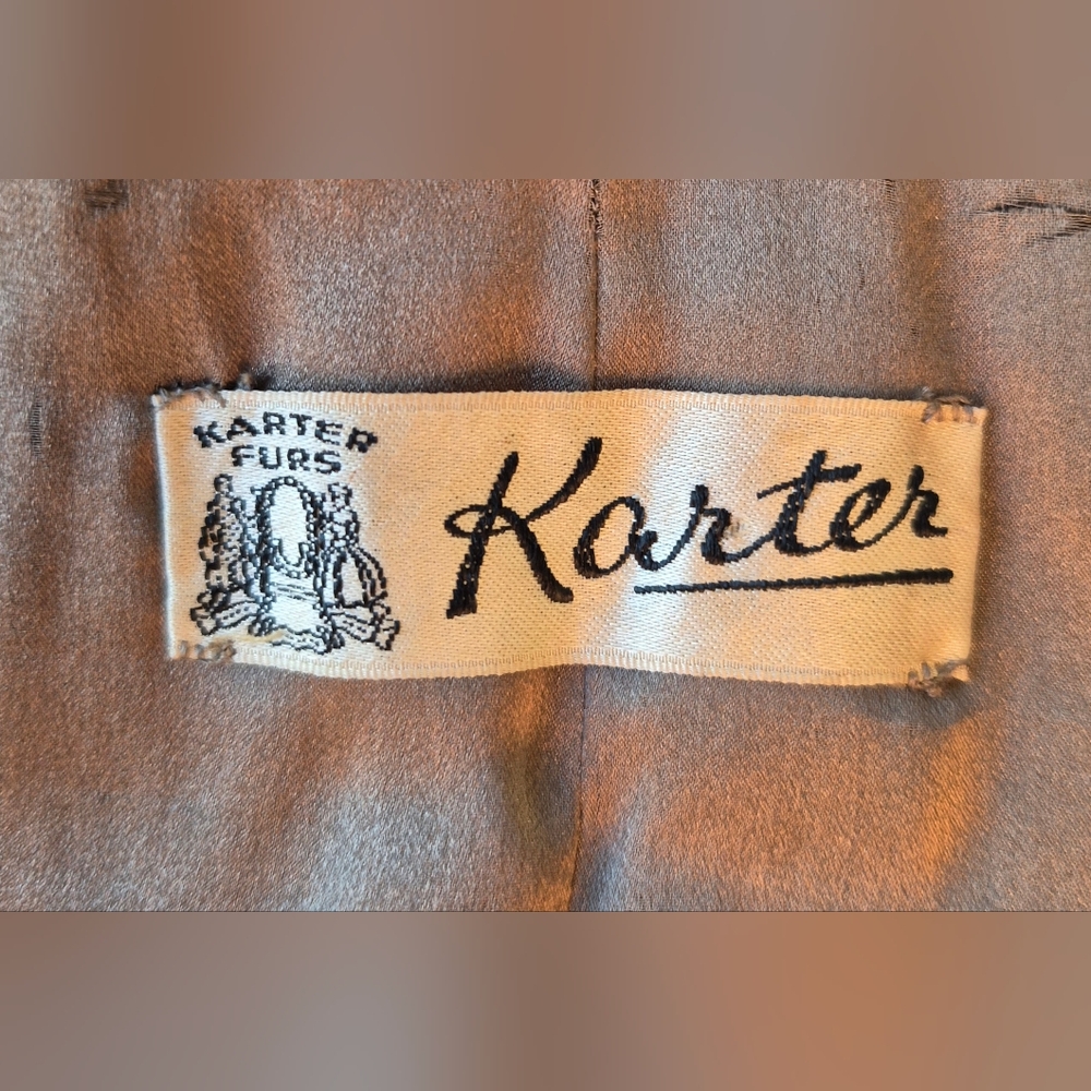 Vintage Mink Cape By Karter